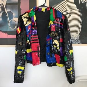 Sequin vintage jacket